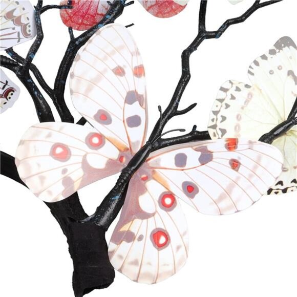 Monarch Fascinator Hat | Tea Party & Halloween Costume Headpiece - Picture 4 of 5